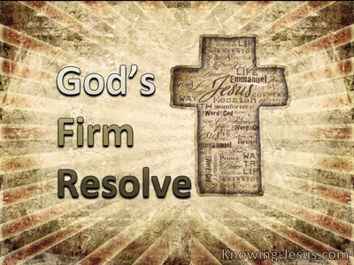 God's Firm Resolve (devotional)04-26 (beige)